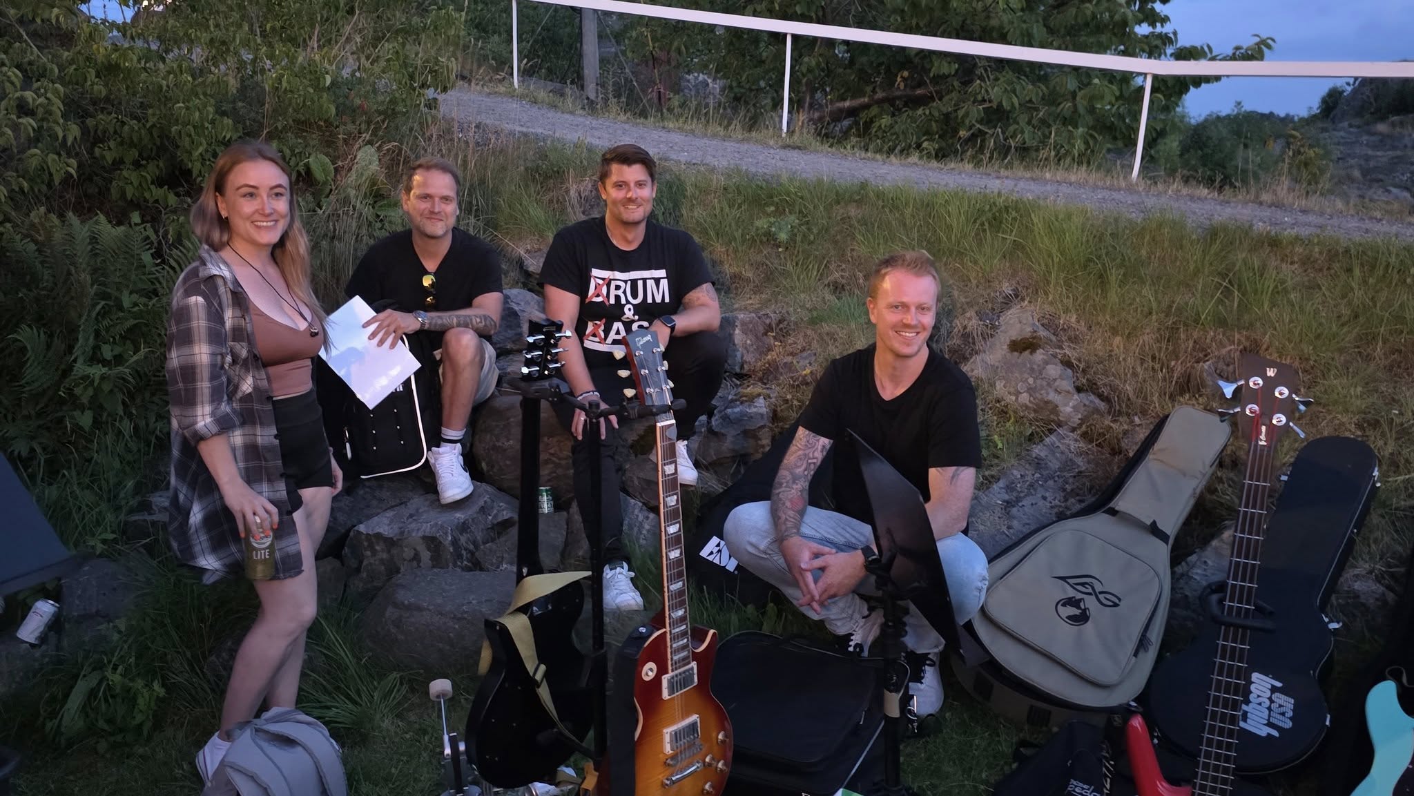 De Elendige på hagekonsert